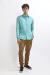 CAMISA DOWNTON SLIM FIT I TURQUESA - comprar online