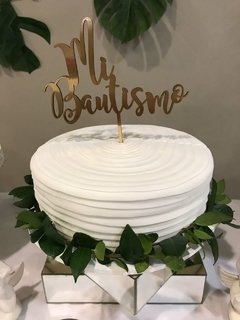 Imagen de CAKE TOPPER ESTÁNDAR COMUNIÓN, BAUTISMO, BABY SHOWER