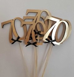 NÚMEROS, IDENTIFICADORES para mesa, souvenirs