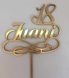 CAKE TOPPER Personalizado