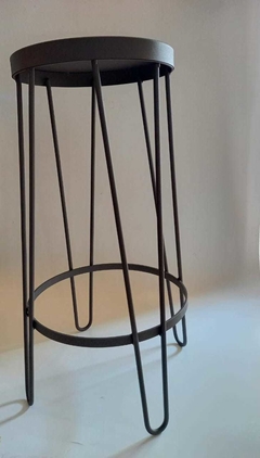 COMBO X 2 BANQUETAS/TABURETES ALTAS estilo industrial hierro y chapa