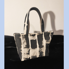Bolso Canvas Rayas Chico - comprar online