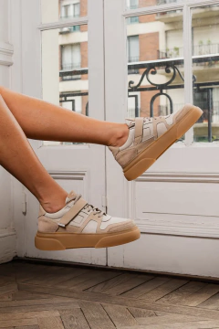 Zapatillas Mermas beige en internet
