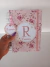 Agenda Feminina 2024 letra Floral - comprar online