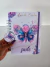 Agenda Escolar Personalizada 2026 Borboleta Lilás | Nome Personalizado + Capa Exclusiva - comprar online