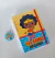 Agenda Escolar Mulher Maravilha negra baby - Atelier Sonho de Artesanato
