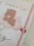 Caderneta de Saúde Infantil Personalizada com Nome e Foto | Tema Ursinha na Nuvem - Atelier Sonho de Artesanato