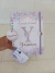 Caderneta de Saúde Infantil Personalizada com Nome e Foto | Tema Floral Lilás - comprar online