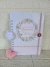 Caderneta de Saúde Infantil Personalizada com Nome e Foto | Tema Floral delicado