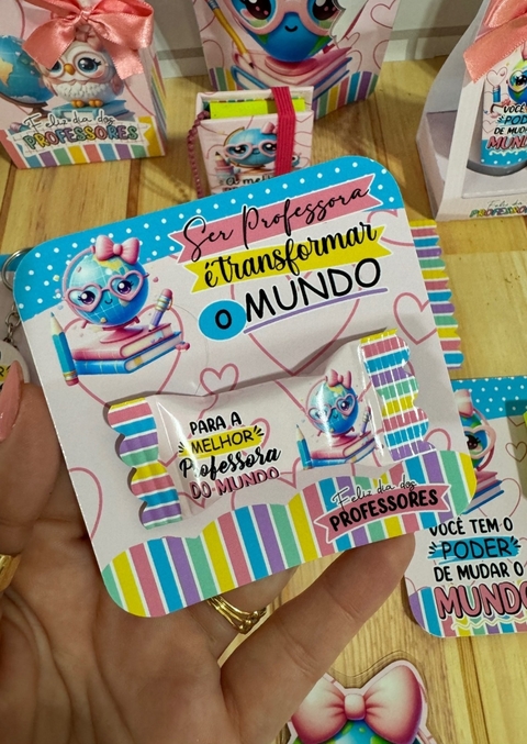 Card com Bala - Dia dos professores