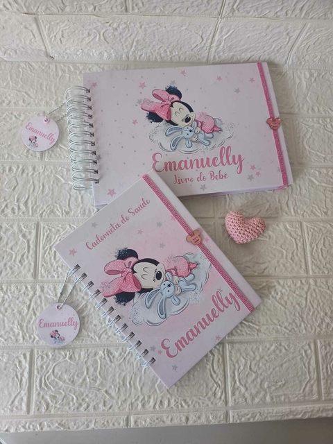 Kit Recordações - Caderneta de Saúde + Livro do Bebê