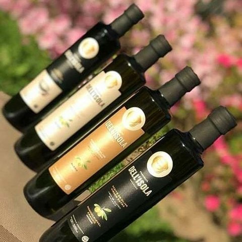 Aceite de Oliva Suave 500 cc. "Dellisola"