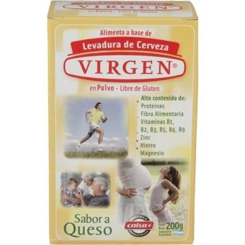 Levadura de Cerveza Virgen Sabor Queso 200 grms