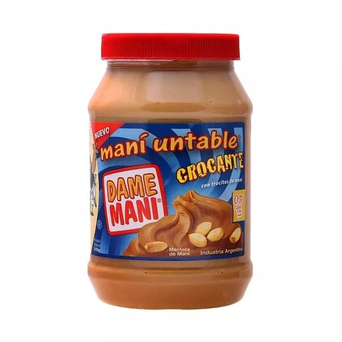 Pasta de Mani Untable Crocante "Dame Mani"