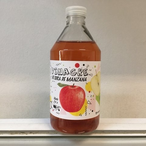 Vinagre de Sidra de Manzana Orgánico "Oh Yeah It´s Vegan" 500 ml.