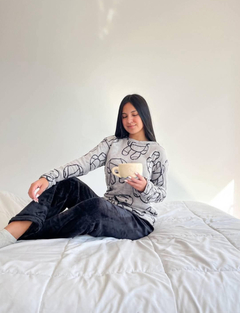 Pijama Unidad black - comprar online