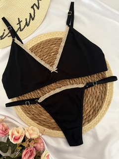 Conjunto Bralette sin aro y les reg en internet