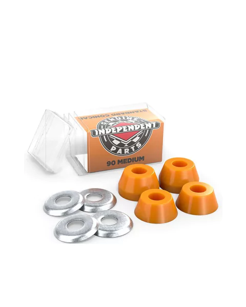 Amortecedor Independent Conical Cushions Medium 90A Laranja