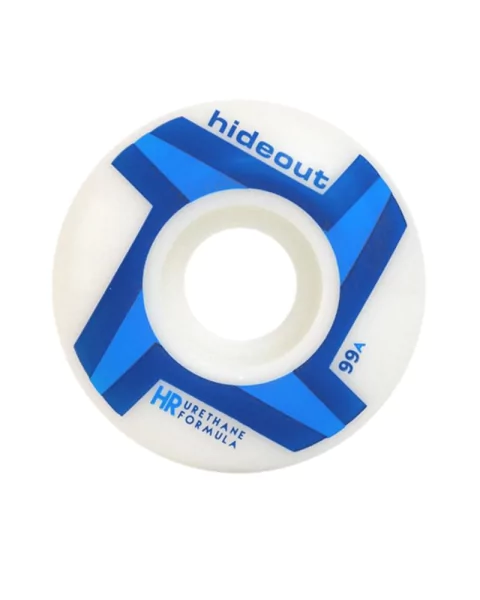 Roda Hideout Full Branca/Azul 52mm 99A