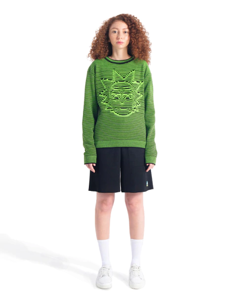 Sweater BAW X Rick anda Morty Glitch