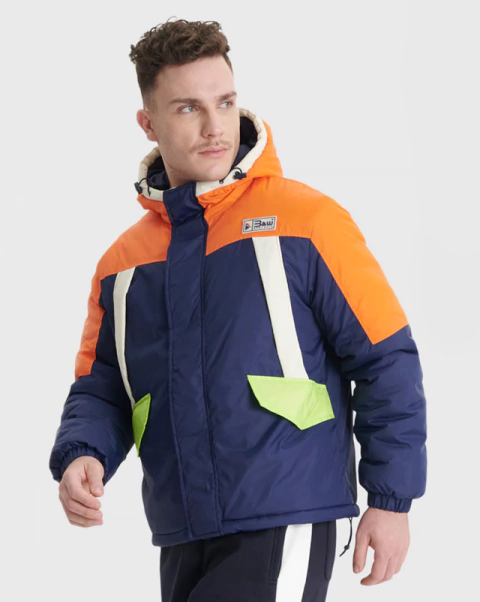 Future Jacket BAW Sport Vintage Azul/Laranja