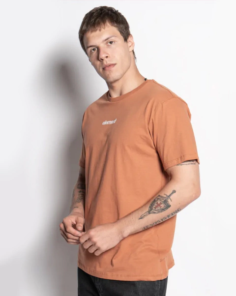 Camiseta Element Simple Logo Laranja