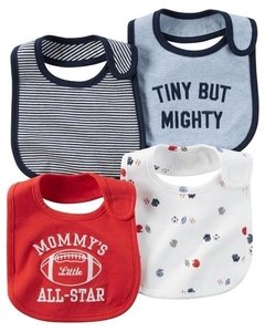 Pack de 4 baberos