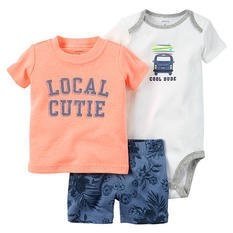 Conjunto 3 piezas bus fluo talle 6 meses