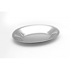 Travessa Oval Funda Inox 20cm