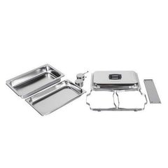 Rechaud Inox 1/1 Cuba gn 9 Litros - Stilo Inox Utensilios
