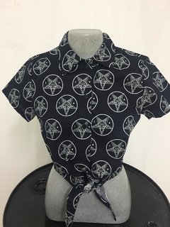 Cropped pentagrama - CAF03 - comprar online