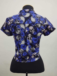 Cropped Skull Purple - CAF12 na internet