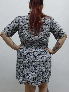 Vestido Suggar Skull - VTC21 - Lady Snake Rock Wear