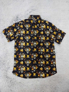 Camisa Skull Mustache Dark - CAM13