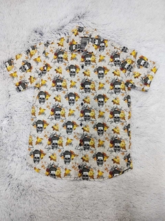 Camisa Skull Mustache - CAM09