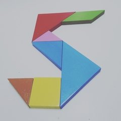 Tangram Rompe cabeza encastrable - comprar online