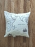 ALMOHADON MAPAMUNDI VINTAGE GABARDINA en internet