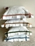 ALMOHADON TUSOR BLANCO CON CINTAS DE COLOR - tienda online