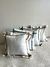 ALMOHADON TUSOR BLANCO CON CINTAS DE COLOR - comprar online