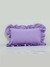 ALMOHADON TUSOR CON VOLADOS 30 x 50 cm - comprar online