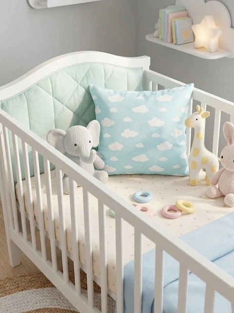ALMOHADON CUADRADO BABY MUCHOS ESTAMPADOS - R - tienda online