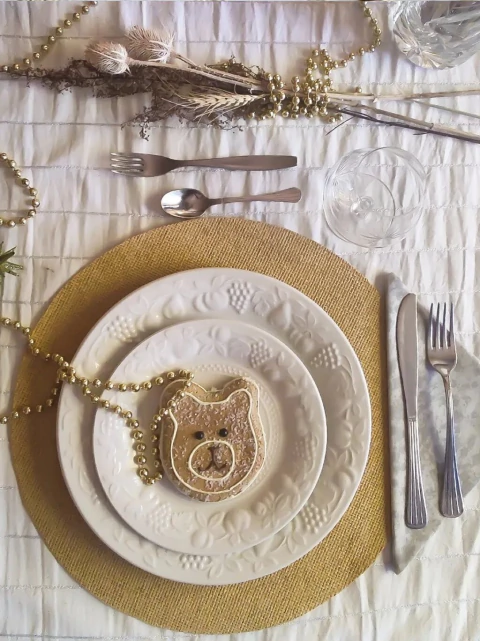 MANTEL - MESA-1049 - MANTEL TUSOR LUREX 2.50 X 1.50