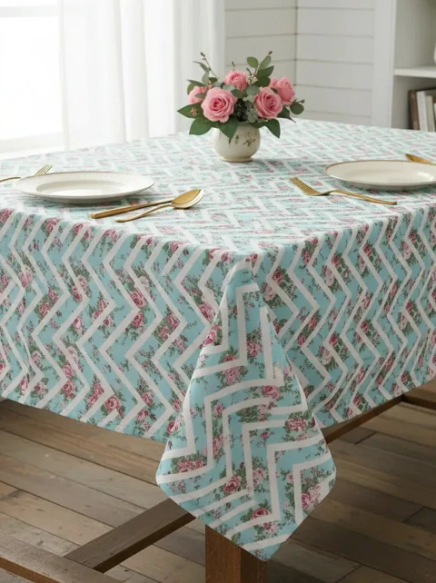 MESA-1030- MANTEL GABARDINA ROCOCO 2.20 X 1.60