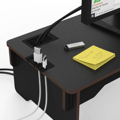 BASE ELEVA MONITOR M con espacio para cables en internet