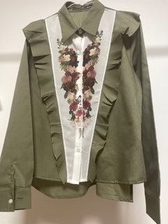 CAMISA FELI VERDE MUSGO - tienda online