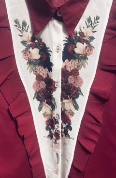 CAMISA FELI BORDO - tienda online