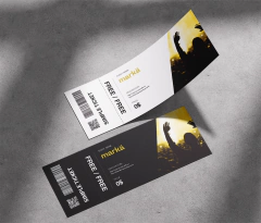 Entradas p/ Eventos + Troquel - Markä  Comunicaciones Graficas