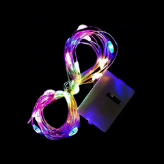 Alambre de luces micro led 3 m (luz multicolor)