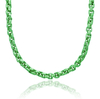 Colar Metalizado Verde