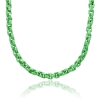 Colar Metalizado Verde